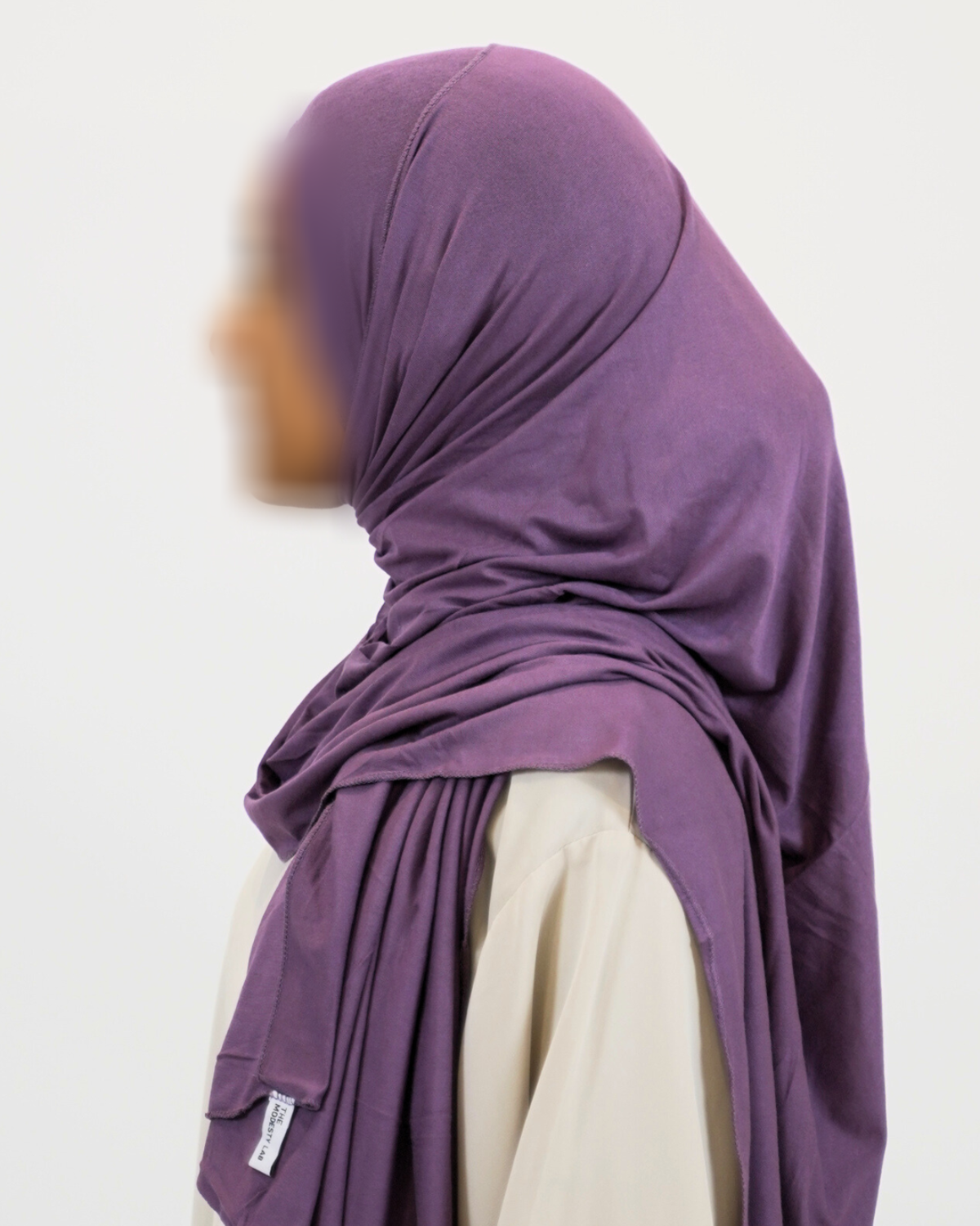 Premium Jersey Hijab - Dewberry