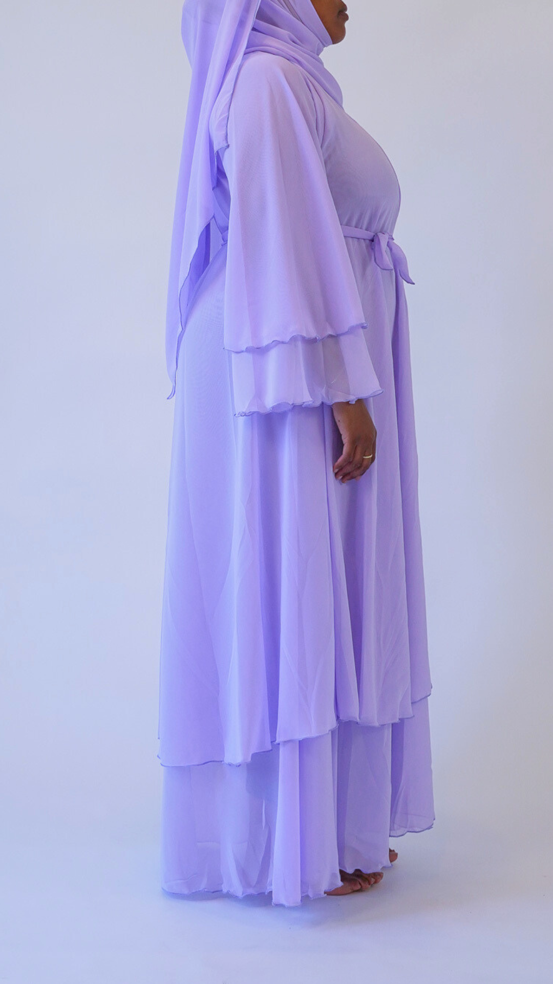 2-Layered Chiffon- Lavender