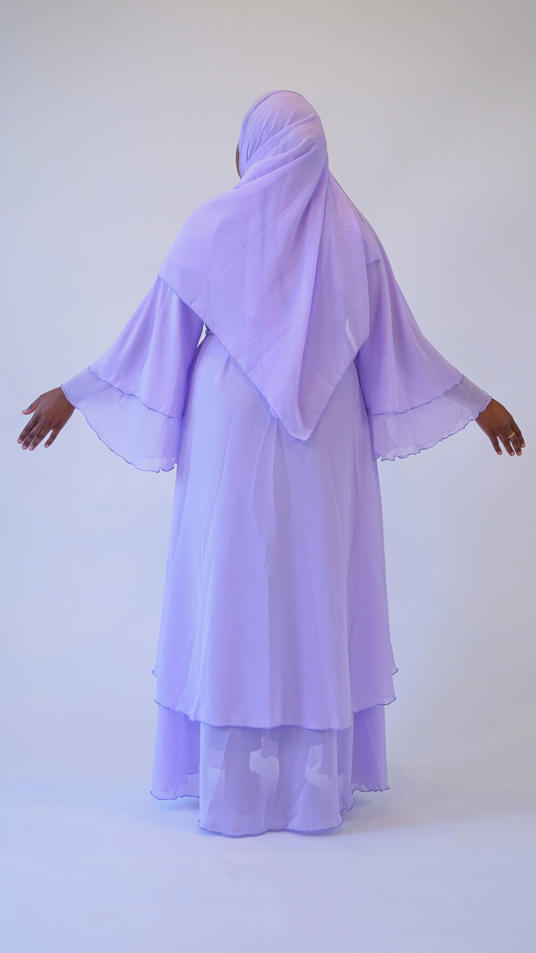 2-Layered Chiffon- Lavender