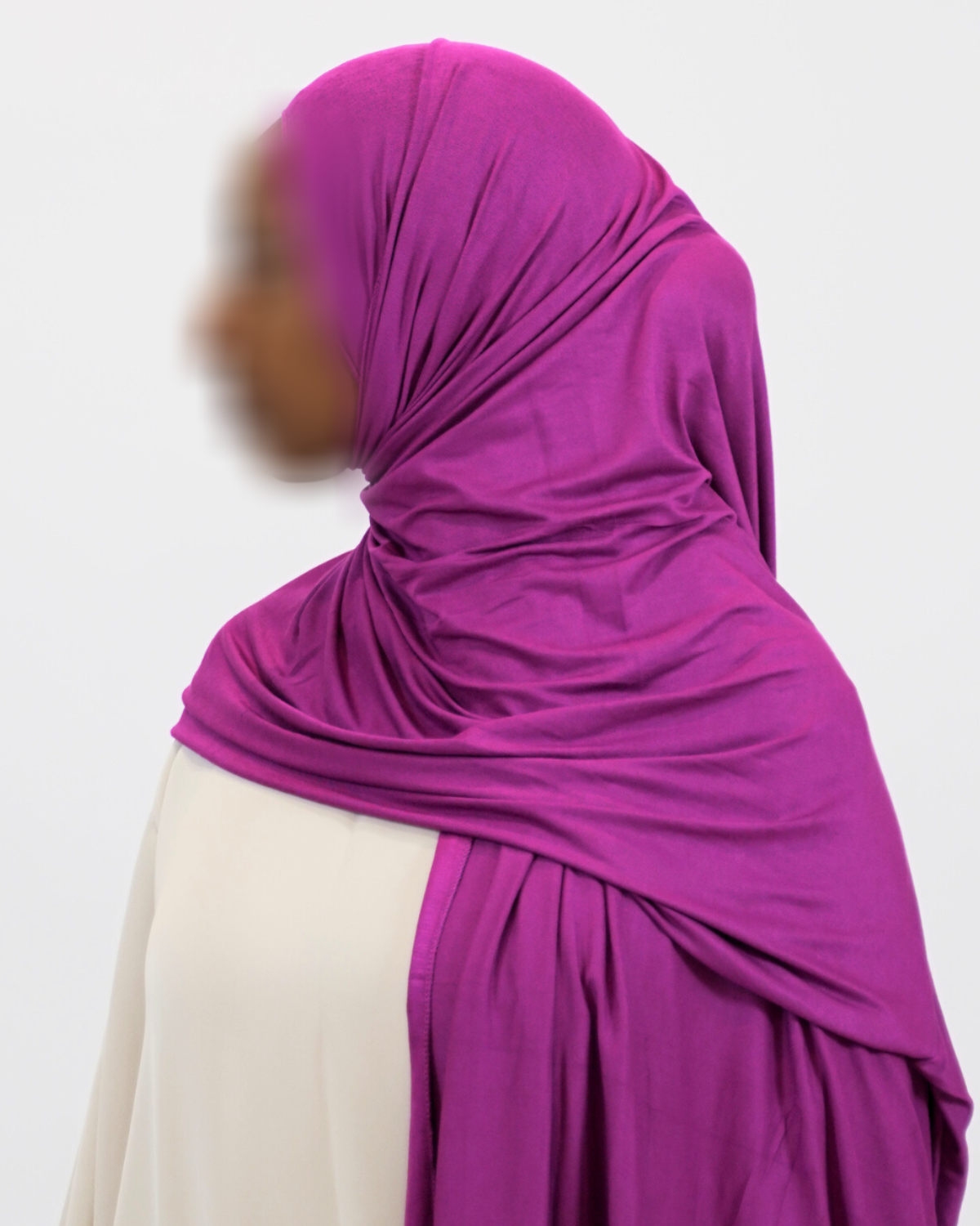 Premium Jersey Hijab - Fuchsia
