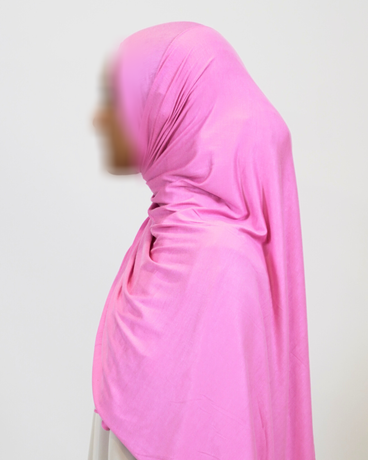 Premium Jersey Hijab - Bubble Gum Pink