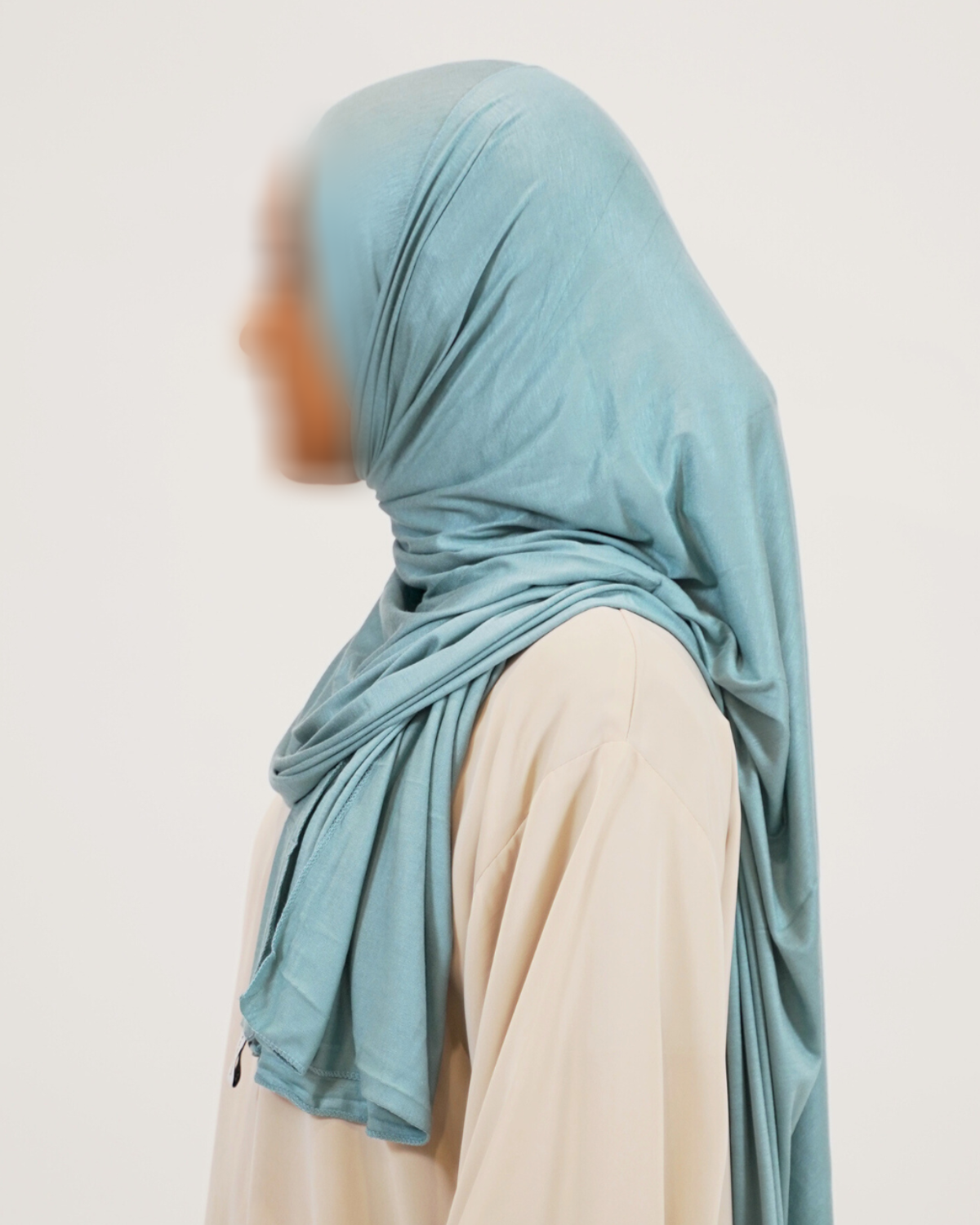 Premium Jersey Hijab - Teal