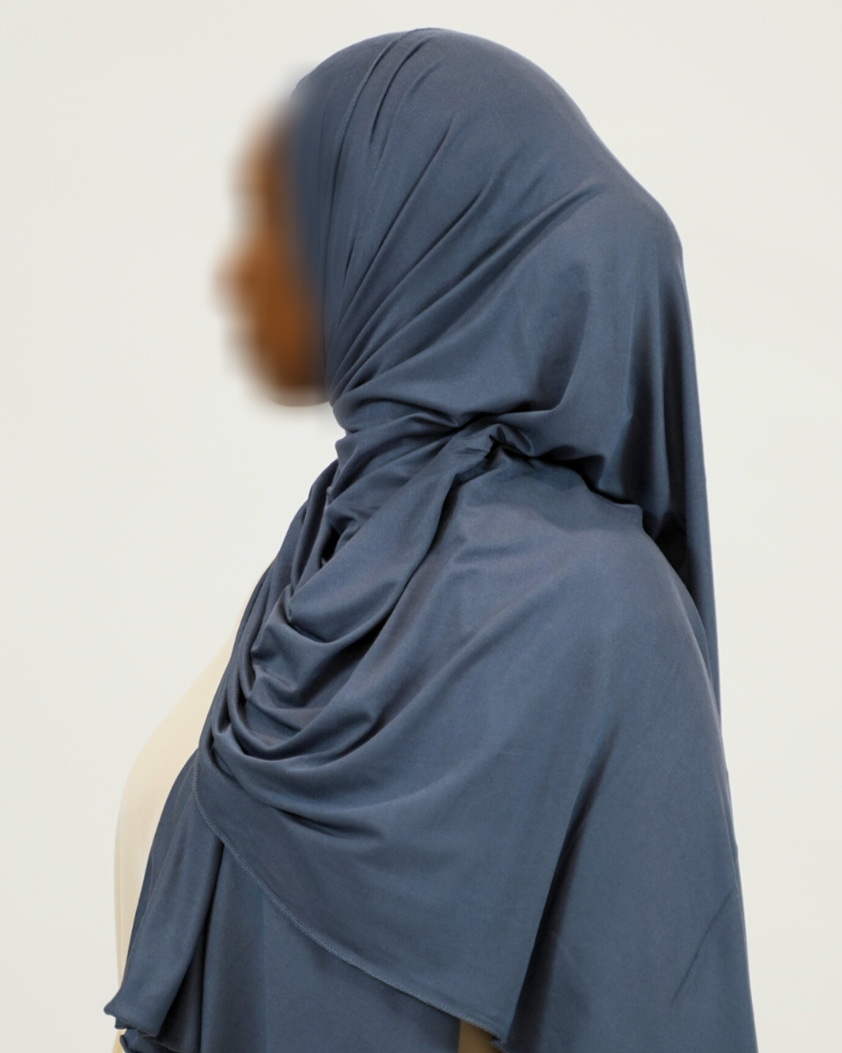 Premium Jersey Hijab - Cobalt Blue