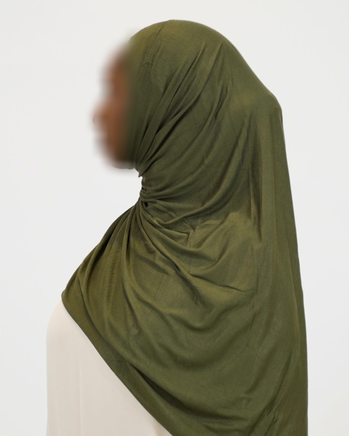 Premium Jersey Hijab - Olive