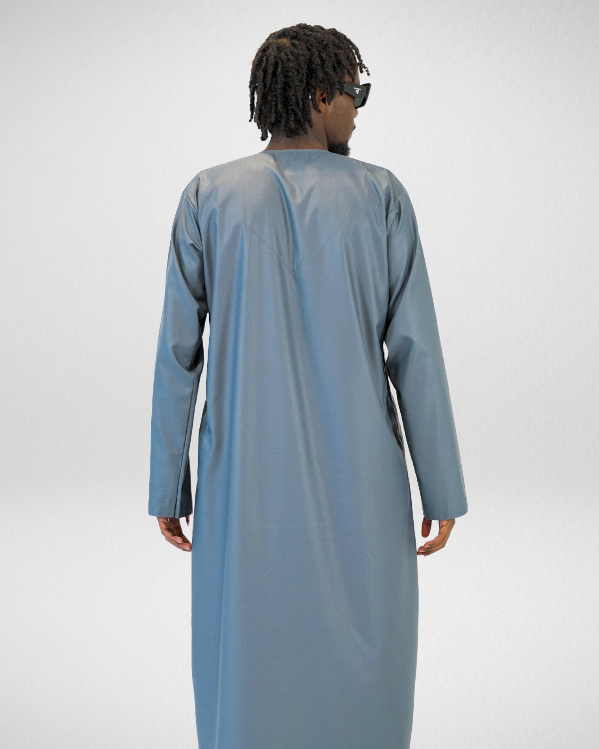 Cotton Emarati - Blue Grey