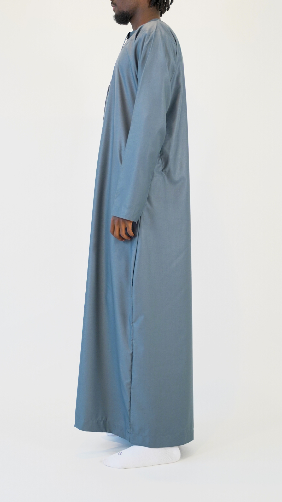 Cotton Emarati - Blue Grey