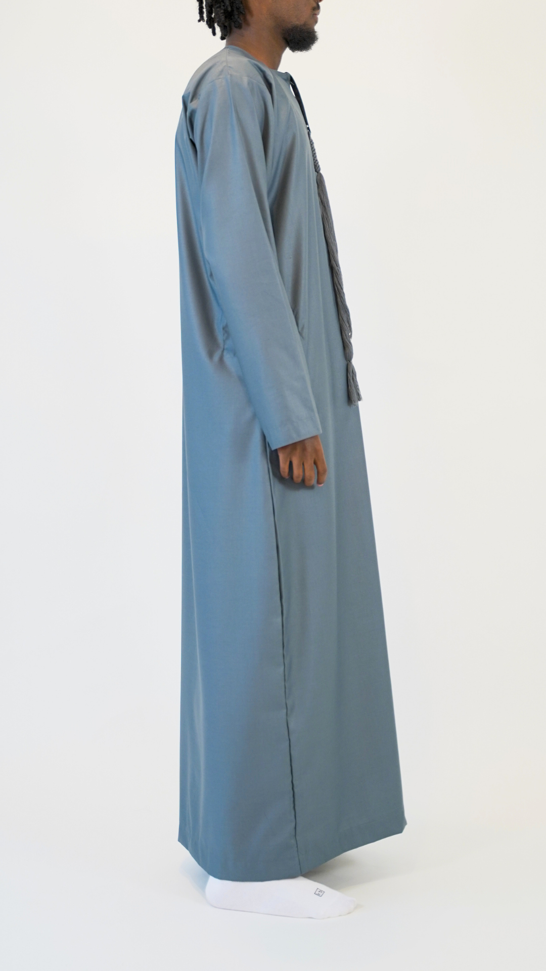 Cotton Emarati - Blue Grey