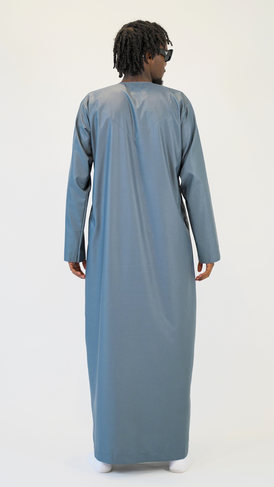 Cotton Emarati - Blue Grey